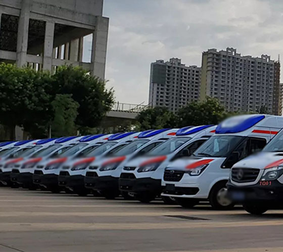 芒市服务车队展示